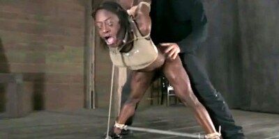 Ashley Starr bondage blowjob