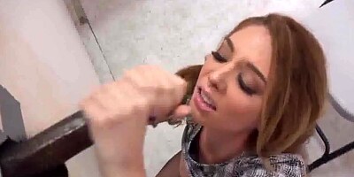 Kiki daire gloriehole stockings