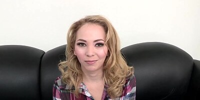 Angel Smalls is about to get fucked from the back, while having a job interview