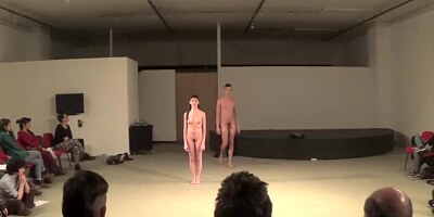 Naked on Stage Andrea Rowsell Presents Naked Dance in Teatro