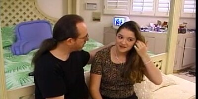 Marina Ed beautiful Girl Casting made by Older & Fat Grandpa