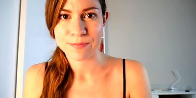 POV sensual ballbusting and trampling