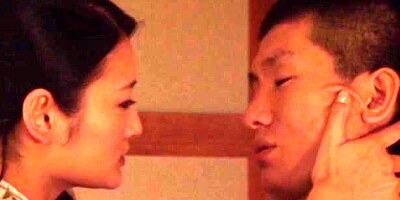 Risa Murakami naughty Asian milf in kimono in position 69