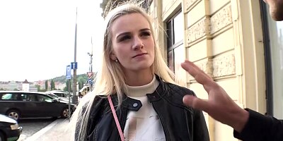 Kate Sky and a guy she has met in a coffee - shop are fucking like crazy