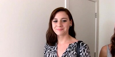 One of my previous amateurs brings lawfirm intern Belle along for some girl on girl and hard fucking