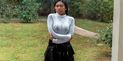 Ember Snow in Rainy Day Rescue - RealityKings