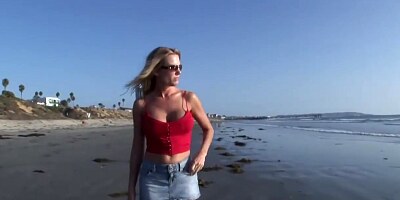Milf big tits fucks younger guy