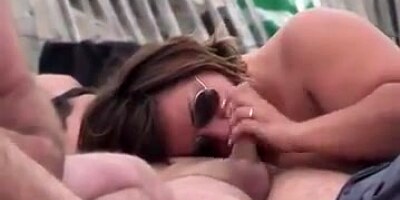 Swingers at the Nudist Beach