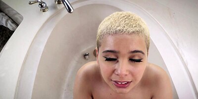 Bald man actively nails attractive girl to give her more energy