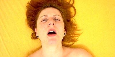 Amazing Redhead has Squirting Orgasm