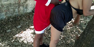 Best Ever Santa Claus Desi Bhabhi Forest Erotic Christmas