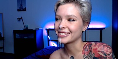 Lia Hetty Thick Cum On Her Nose