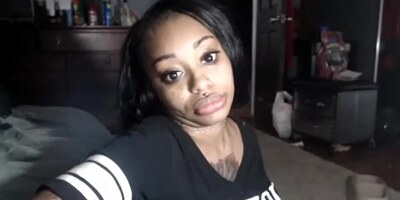 Thick fat ass ebony blowing dick hard cam sex show