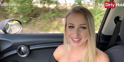 MyDirtyHobby - Blonde hitchhikes for sex and gets fucked by a stranger