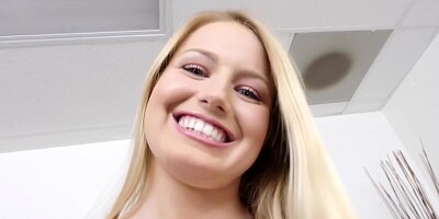 Scarlett Sage John Strong Breaks in Amateur Teen On Co