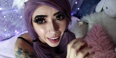 First oiled up blowjob show on webcam